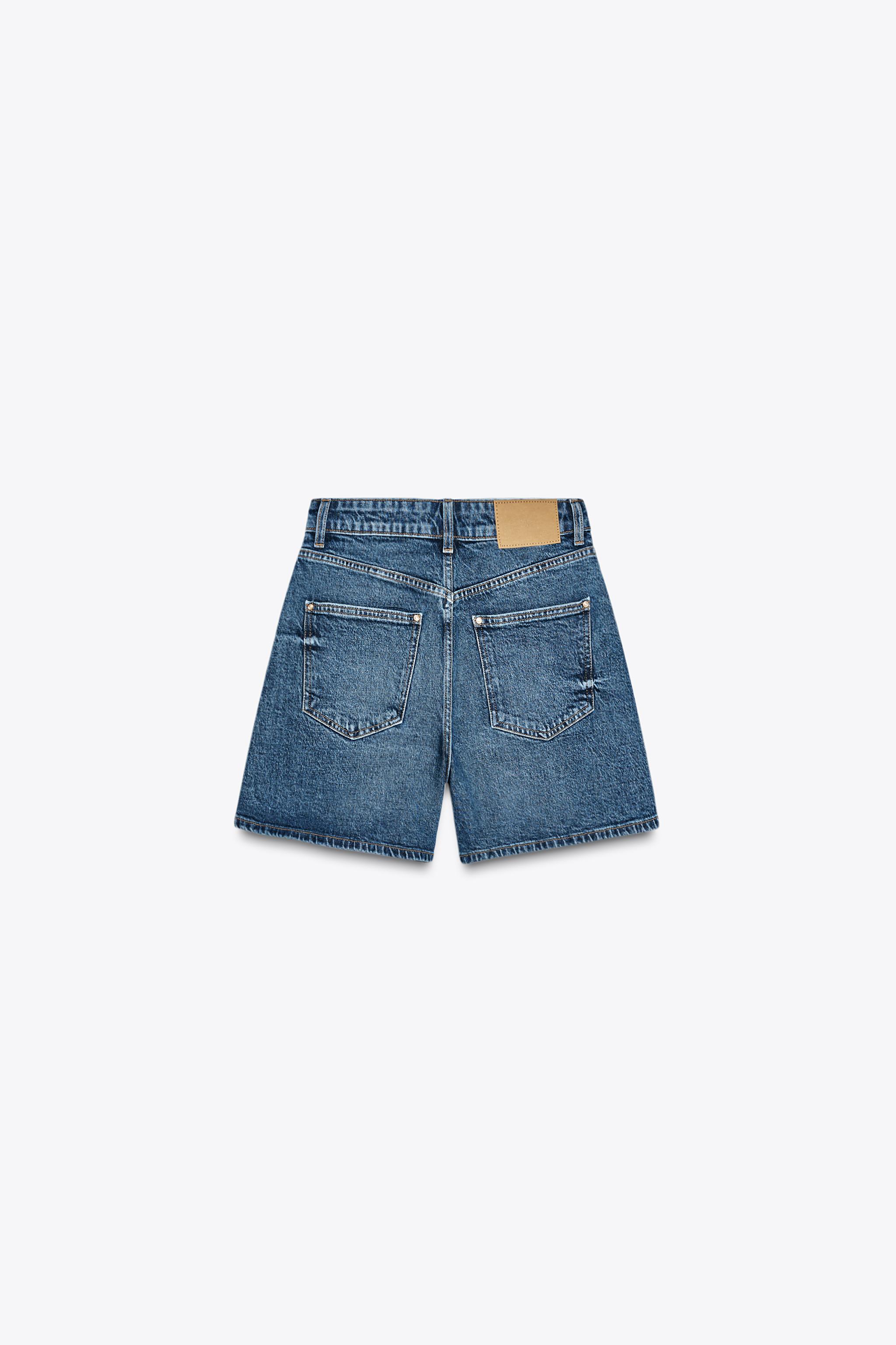 Z1975 HIGH-WAISTED MOM FIT SHORTS